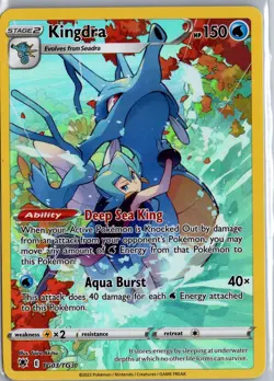Kingdra TG03/TG30 Trainer Gallery - Sword & Shield Pokemon Card LP - Image 1