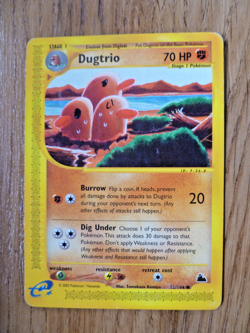 Pokemon Card: Dugtrio 52/144 - Image 1