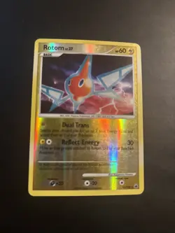 Rotom 13/100 Reverse Holo Majestic Dawn Pokemon Card - Image 2