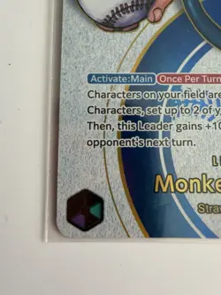 Monkey.D.Luffy (010) (Dodgers x ONE PIECE) EB02-010 One Piece Promotion Cards... - Image 2