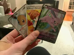 Lot of 48 Pokemon cards, includes V, G, EX, and V Star Cards - Image 5
