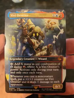 Vivi Ornitier Magic: The Gathering x Final Fantasy Borderless Regular Card #321 - Image 1