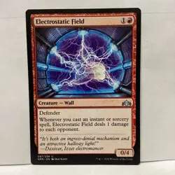 MTG Electrostatic Field Magic: The Gathering Guilds of Ravnica Uncommon #097 - Image 1