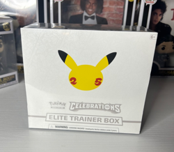 Factory Seal Pokemon TCG: 25th Anniversary Celebrations Elite Trainer Box (2021) 820650809439 - Image 1