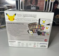 Factory Seal Pokemon TCG: 25th Anniversary Celebrations Elite Trainer Box (2021) 820650809439 - Image 2