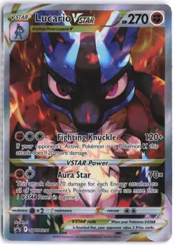 Lucario VSTAR SWSH291 Holo Promo Sword & Shield Promo Pokemon NM - Image 1