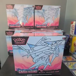 Pokemon TCG: Pokemon Center Chaos Rising ETB Factory Sealed Brand New - Image 1