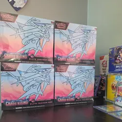 Pokemon TCG: Pokemon Center Chaos Rising ETB Factory Sealed Brand New - Image 2
