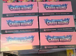 Pokemon TCG: Pokemon Center Chaos Rising ETB Factory Sealed Brand New - Image 3