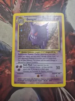 Gengar 11/110 Holo Rare Legendary Collection 2002 Pokemon MP/HP - Image 1