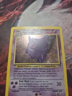 Gengar 11/110 Holo Rare Legendary Collection 2002 Pokemon MP/HP - Image 2