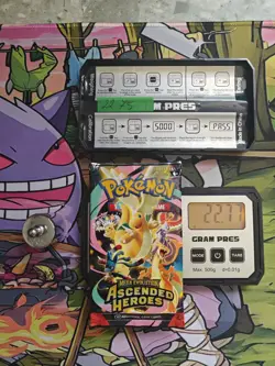 🎊HEAVY! 22.75g 🌟🌟🌟Pokemon TCG Ascended Heroes🌟🌟Booster Pack (SEALED)🍀 - Image 1