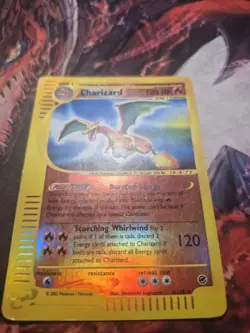 Charizard - 6/165 - Pokemon Expedition Reverse Holo Rare Card MP/HP - Image 5