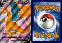Charizard V SWSH050 Sword & Shield Promo Pokemon TCG Holo P MP - Image 3