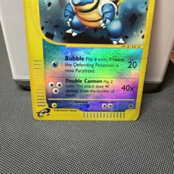 Pokemon TCG Expedition Blastoise Reverse Holo 36/165 Vintage - Image 3