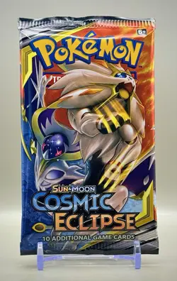 Pokemon TCG Sun & Moon Cosmic Eclipse Booster Pack Tag Team - New! Sealed! - Image 1