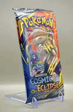Pokemon TCG Sun & Moon Cosmic Eclipse Booster Pack Tag Team - New! Sealed! - Image 2