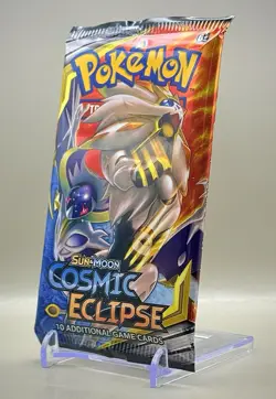 Pokemon TCG Sun & Moon Cosmic Eclipse Booster Pack Tag Team - New! Sealed! - Image 3