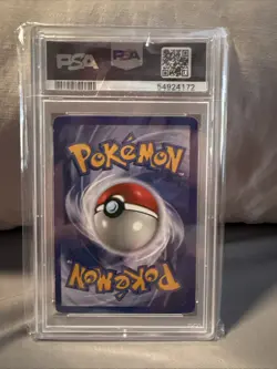 1999 Pokemon Fossil #12 Moltres Holo PSA 7 - Image 2