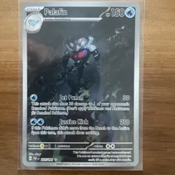 Pokemon Palafin 225/091 SV: Paldean Fates IR NM - Image 1