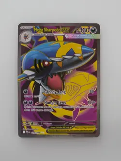 Mega Sharpedo ex 113/094 Ultra Rare - Phantasmal Flames PFL Pokemon NM 113/094 - Image 1