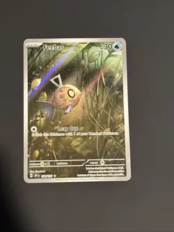 Pokemon TCG Feebas 198/191 Illustration Rare Full Art Holo Surging Sparks - Image 1