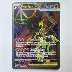 Mega Zygarde EX 104/088 Mega EX 310 HP Illustrated by tokuyoa Pokemon TCG - Image 1