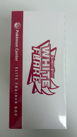 Pokemon TCG White Flare Pokemon Centre Elite Trainer Box NEW & SEALED - Image 3