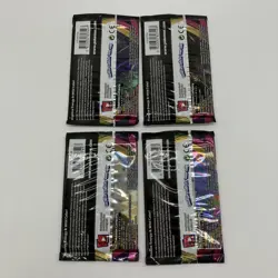 Pokemon VIVID VOLTAGE Sealed Booster Packs x4 Complete Art Set - Image 2