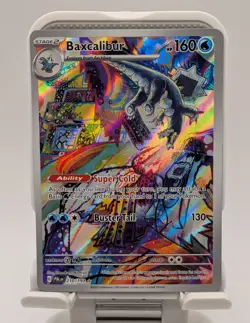 Pokemon Sv02: Paldea Evolved Baxcalibur 210/193 Illustration Rare Holo - Image 1