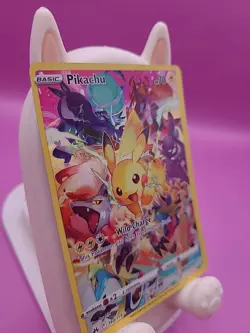 Pokemon Pikachu Secret Rare Full Art Holo 160/159 Crown Zenith - Image 3