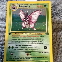 Venomoth [1st Edition] #13 Pokemon Jungle Holo French - Image 5