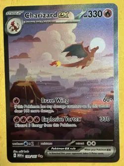 Charizard ex 199/165 SV: Scarlet & Violet 151 Special Illustration Rare - Image 1