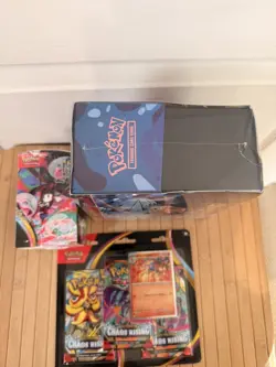 Pokemon TCG - Chaos Rising ETB + Half Booster Box (18) + Blister pack - Sealed✅ - Image 2