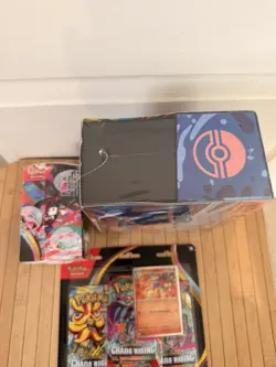 Pokemon TCG - Chaos Rising ETB + Half Booster Box (18) + Blister pack - Sealed✅ - Image 3
