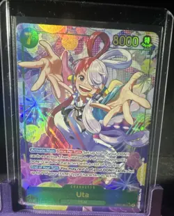 One Piece Uta EB03-061 Special Holo Alt Art Character 8000 Power 7 Cost Eng - Image 1