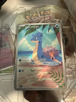 Pokemon TCG Misty's Lapras Destined Rivals 194/182 Illustration - Image 1