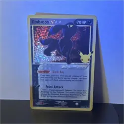 Nintendo Umbreon 17/17 POP Series 5 Holo Rare 70 HP Pokemon TCG English 2007 - Image 1