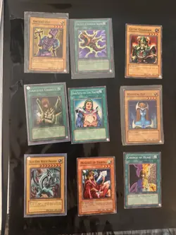 Vintage Yu-Gi-Oh Card Lot Blue-Eyes White Dragon SKE Graceful Charity Lord of D - Image 2