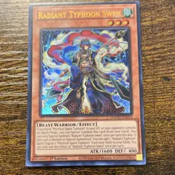 🔥YuGiOh! Radiant Typhoon Swen DOOD-EN014 1st Edition🔥 - Image 2