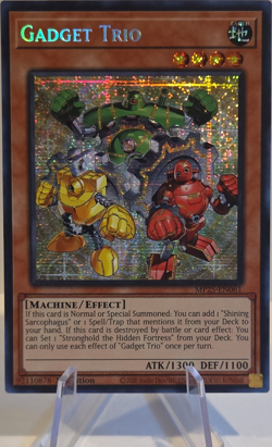 Konami Yu-Gi-Oh! TCG Gadget Trio MP25-EN061 1st Ed Prismatic Secret Foil - Image 1