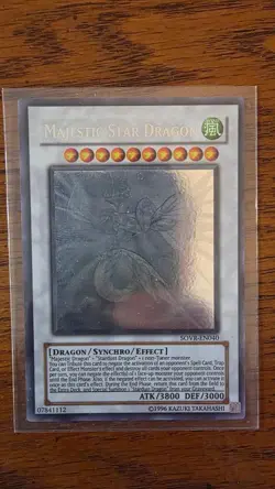 Yugioh Majestic Star Dragon LC5D-EN036 Super Rare 1st Ed LP - Image 1
