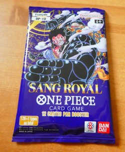 ONE PIECE SANG ROYAL CARTE FRANCAIS PACK X1 BOOSTER SCELLEE OP10 FR 2025 MINT - Image 1