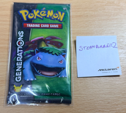 Pokemon TCG Generations Booster Pack Venusaur - 10 Cards - Sealed & Sleeved - Image 1