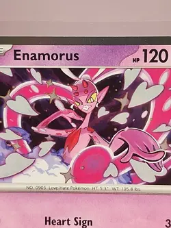 Enamorus 093/167 TWM: Twilight Masquerade, NM Holo Rare Pokemon card TCG CUTE EN - Image 2