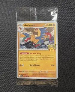 SEALED Exclusive Pokemon Chicago Field Museum Fossil Exhibit Archeops Promo Card - Image 1