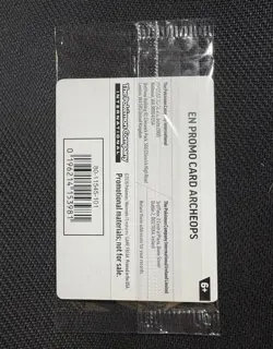 SEALED Exclusive Pokemon Chicago Field Museum Fossil Exhibit Archeops Promo Card - Image 2