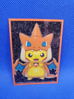 Charizard Poncho Pikachu Individual Card Sleeve Pokemon Japan Original US Ship - Image 1