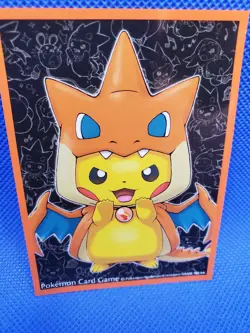 Charizard Poncho Pikachu Individual Card Sleeve Pokemon Japan Original US Ship - Image 2