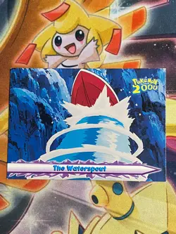Pokemon Card The Waterspout #42 Pokemon The Movie 2000 Topps NM - Image 1
